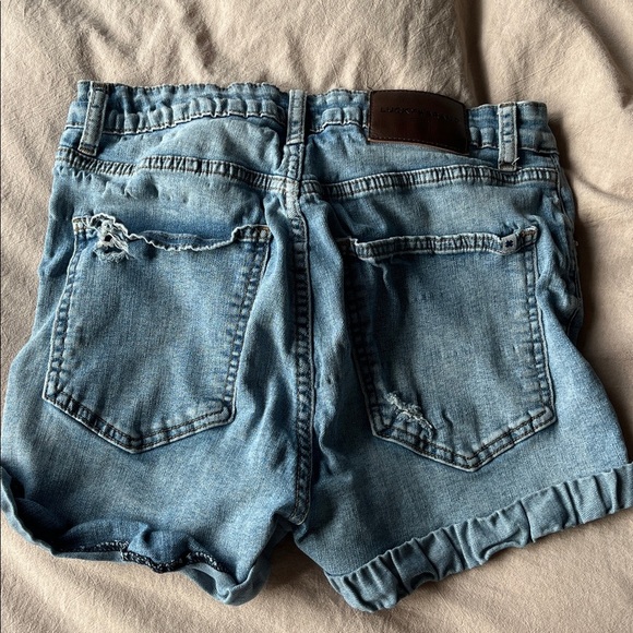Lucky Brand High Rise Curvy Denim Shorts | Size 4/27 - Picture 4 of 5